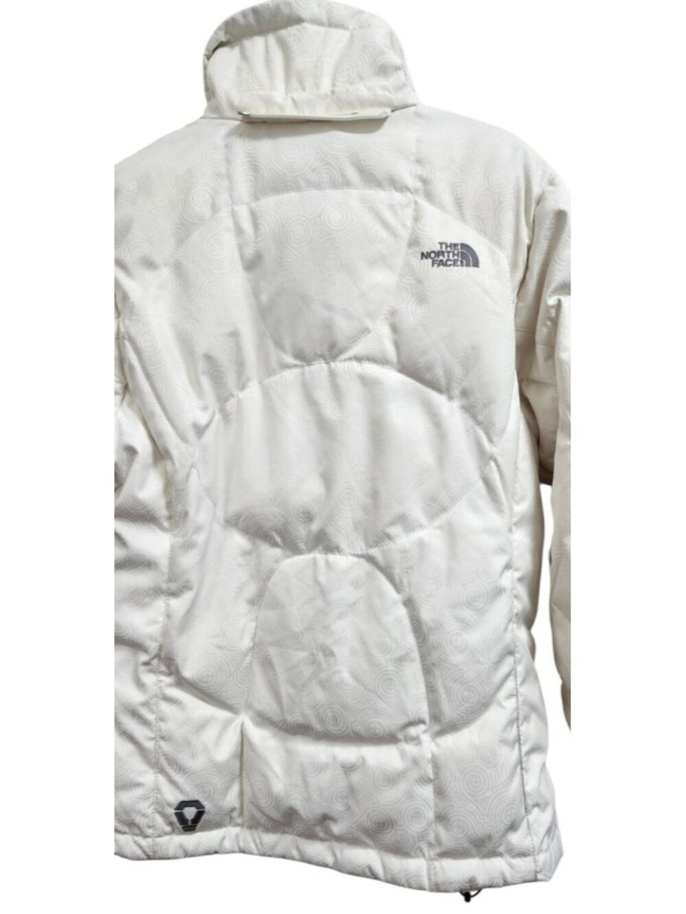 The North Face Women's 600 Fill Down Puffer Jacket White No Hood S - Picture 8 of 16